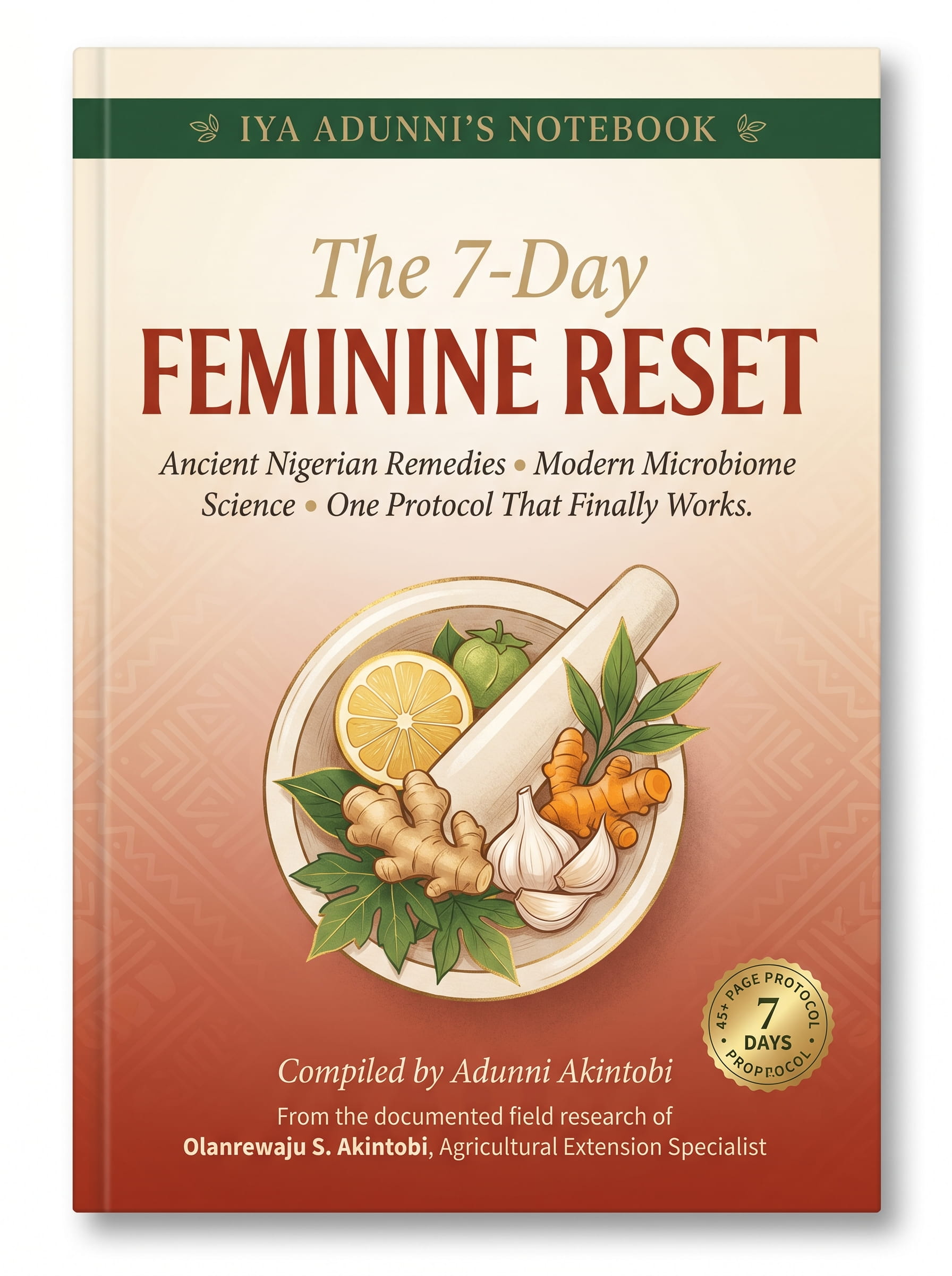 The 7-Day Feminine Reset PDF Mockup